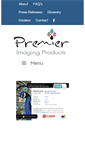 Mobile Screenshot of premierimagingproducts.com